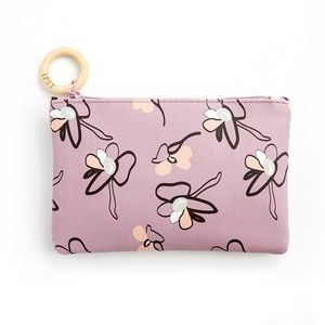 ✨SALE✨ IPSY Breezy Floral Print Cosmetic Bag Light Purple